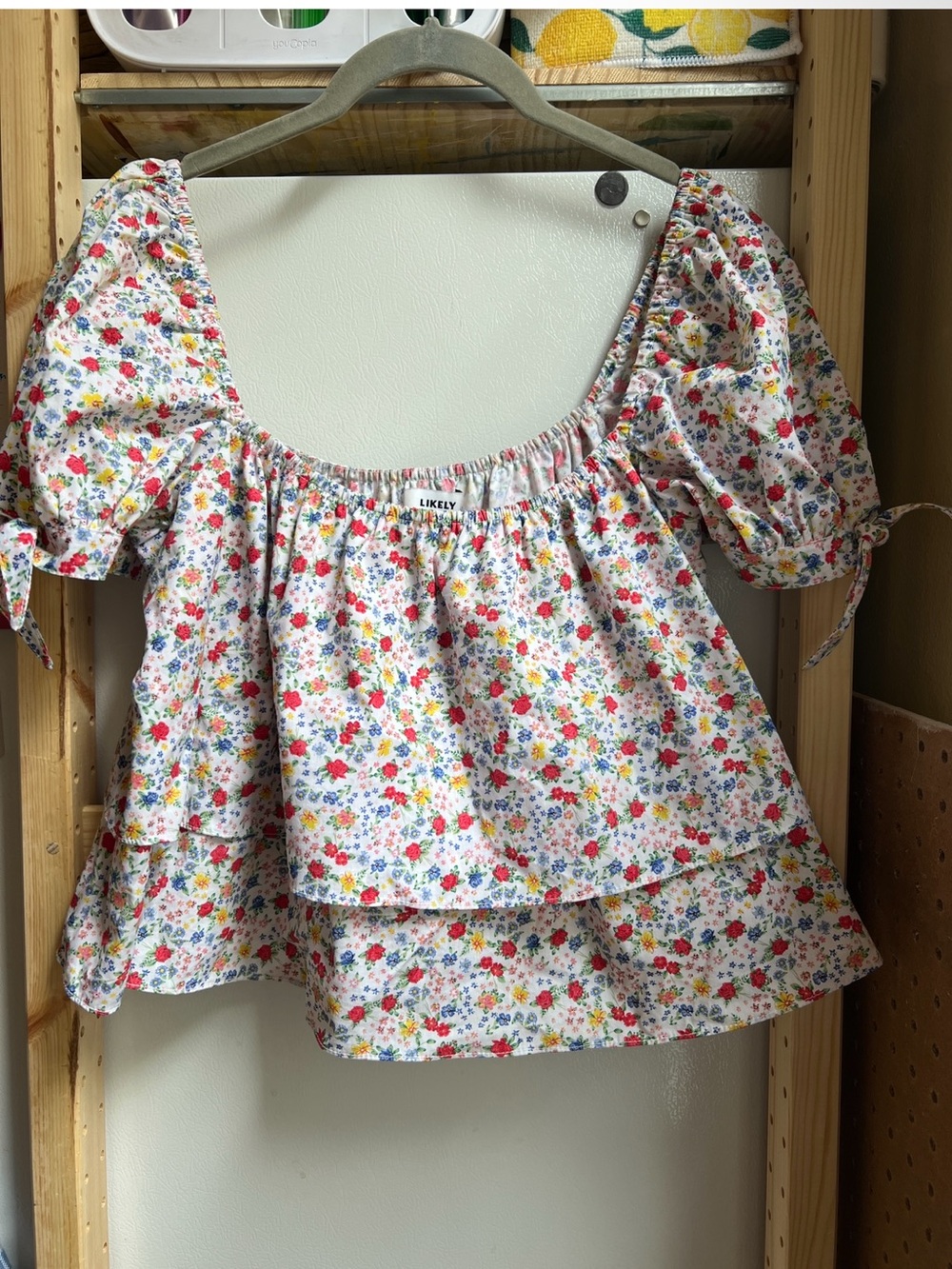 NWOT Floral Top Likely Sz. Medium